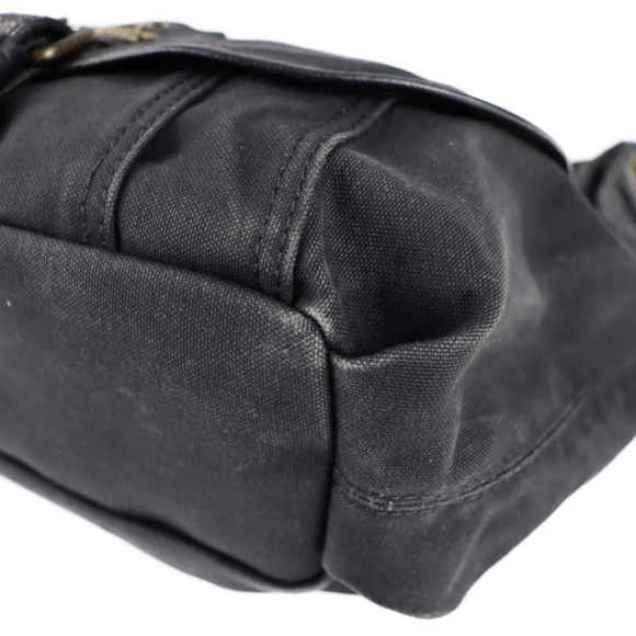 BURBERRY BLUE LABEL Burberry blue label shoulder bag canvas leather black sem... - Picture 5 of 10